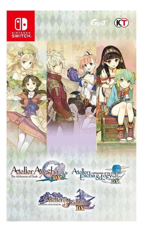 NINTENDO Atelier Dusk Trilogy Deluxe Pack - Switch Físico - Sniper