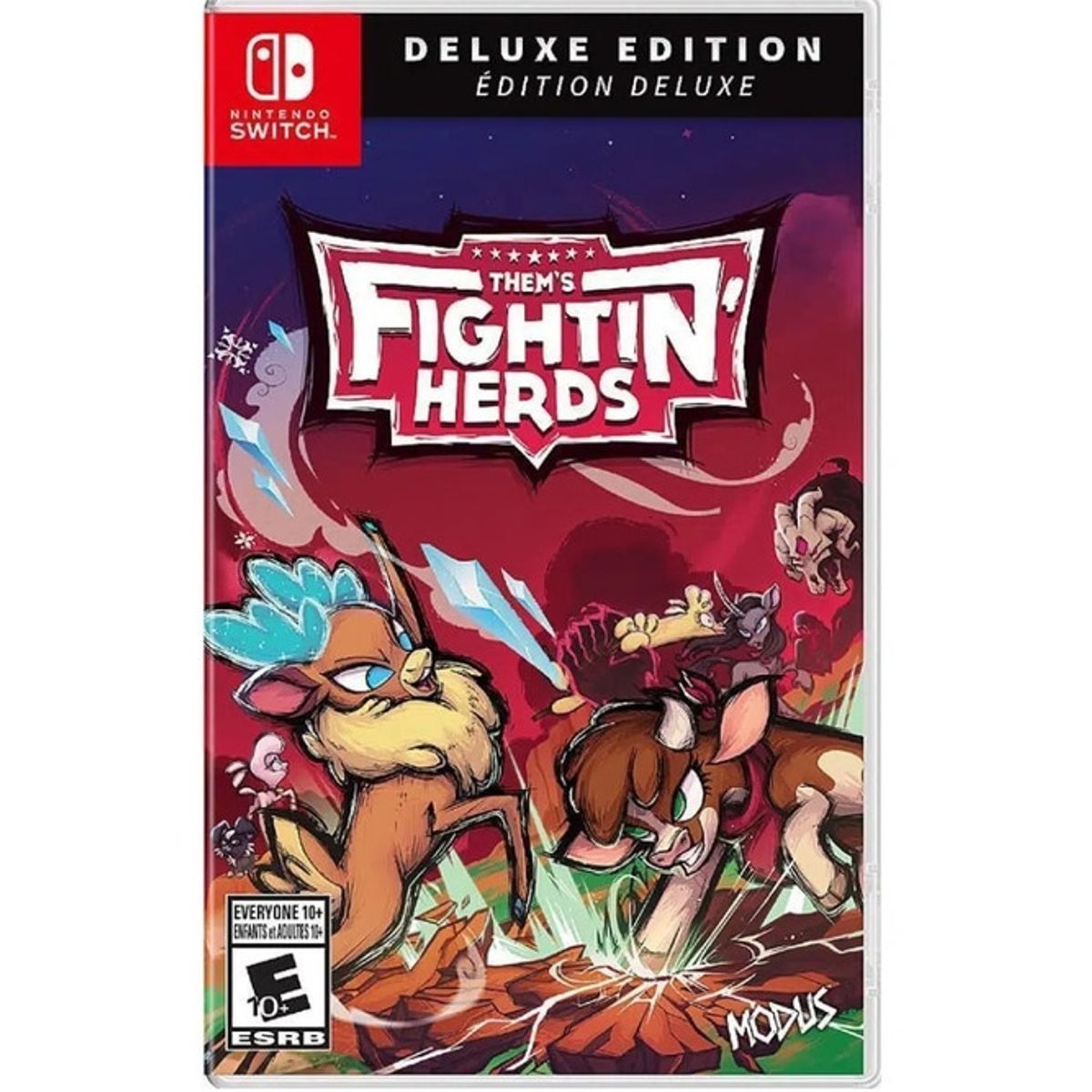 NINTENDO - Thems Fightin Herd Deluxe Ed- Switch Físico - Sniper