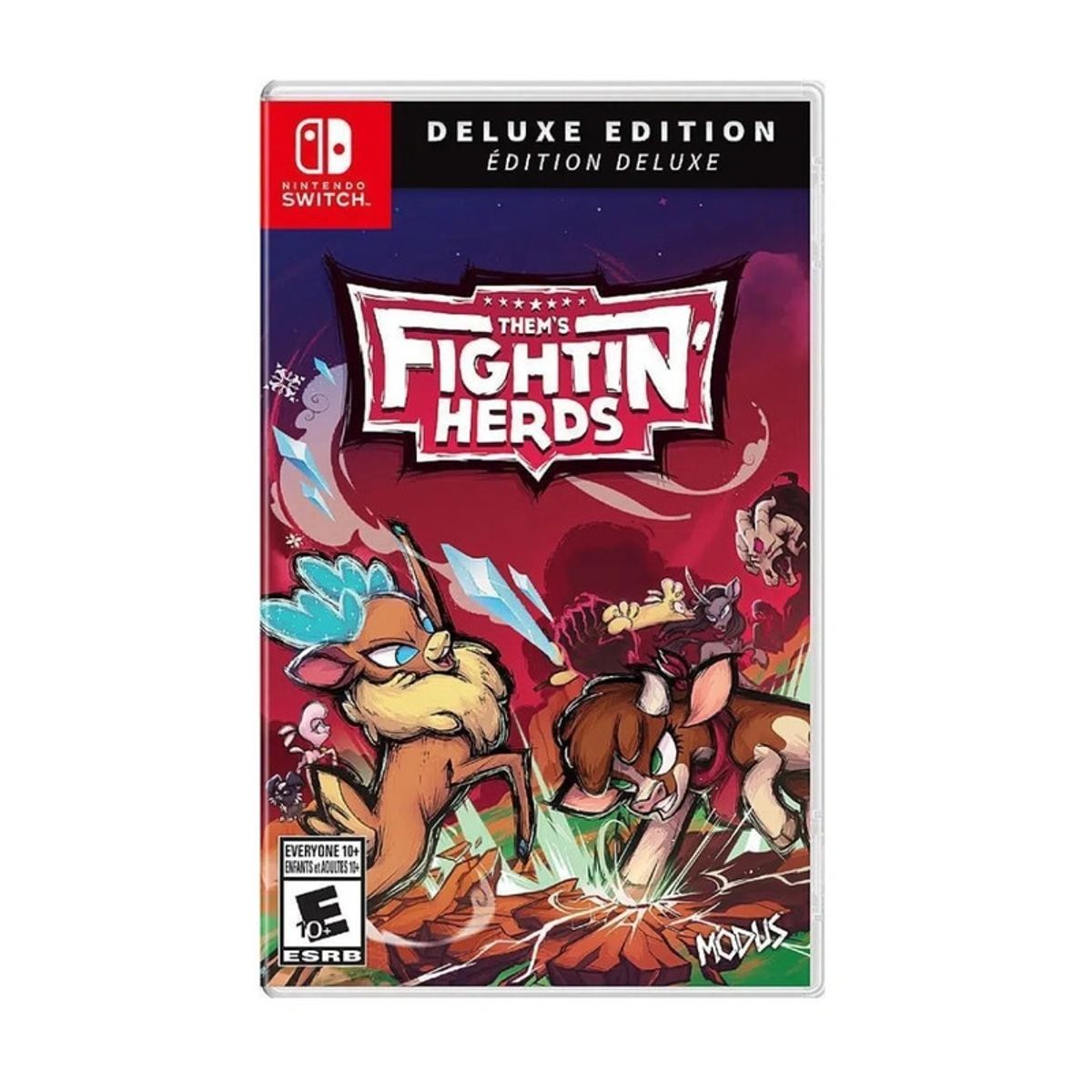 NINTENDO - Thems Fightin Herd Deluxe Ed- Switch Físico - Sniper