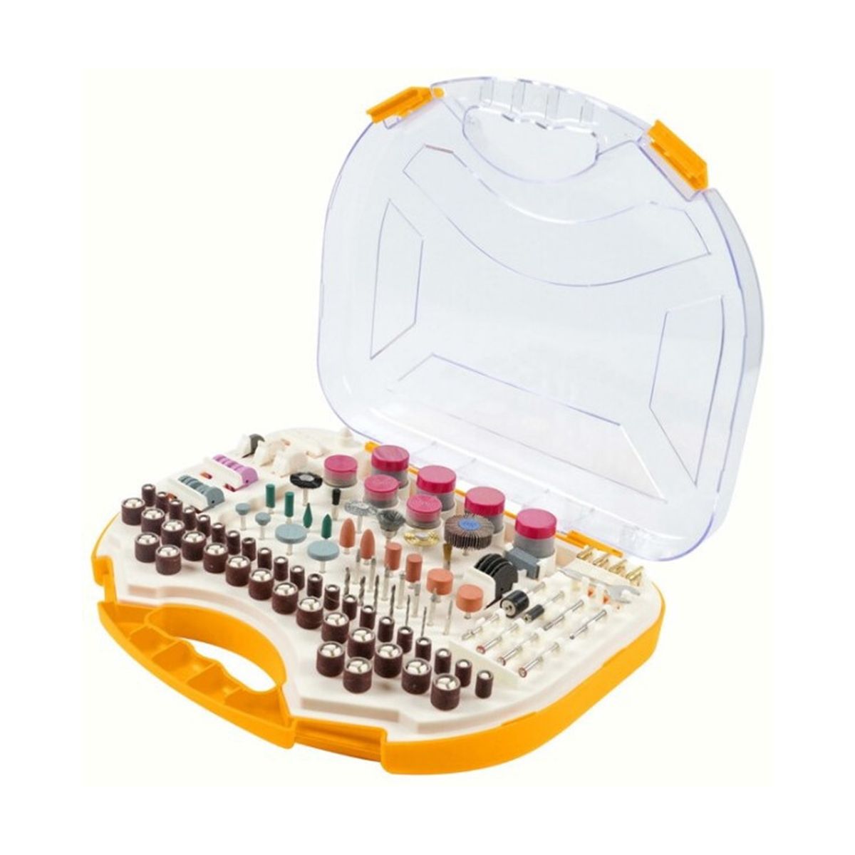 TOLSEN - JUEGO DE ACCESORIOS 250PCS PARA MINI TALADRO 77115 TOLSEN