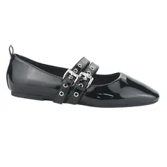 CHALADA - Ballerina Mujer V Negro Casual Miu-3