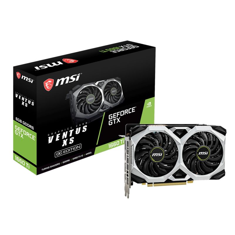 MSI - GeForce GTX 1660 Ti VENTUS XS 6G OC REFURBISHED
