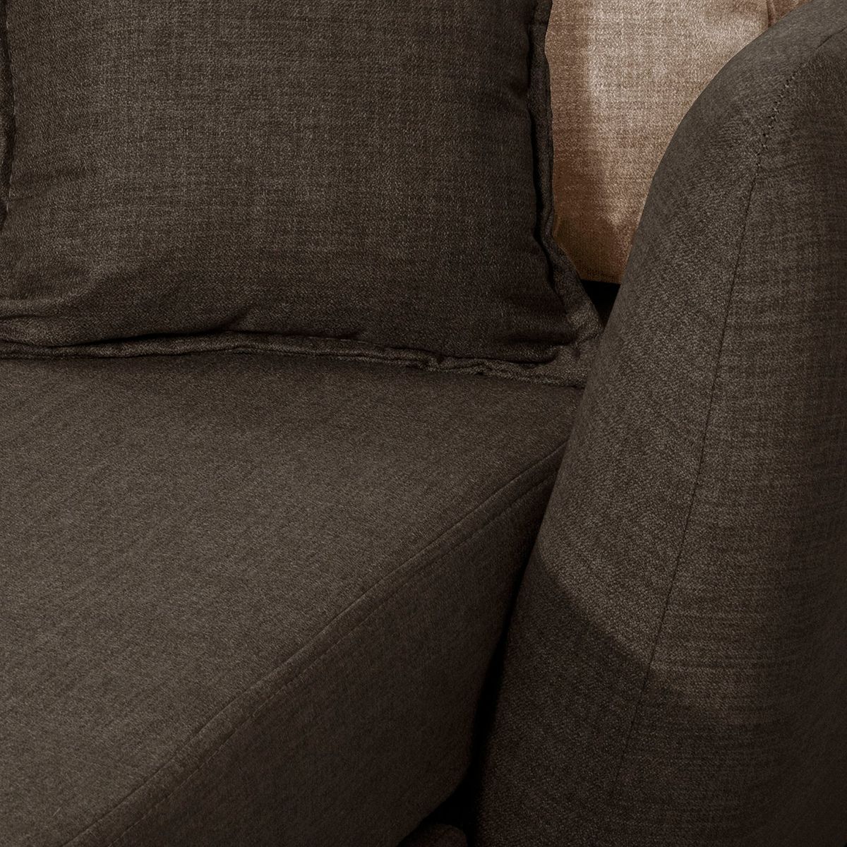 BLACK FACTORY - Seccional Intercambiable Huevito Cafe