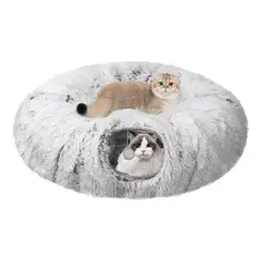 GENERICO - Cama Para Gato Mascotas Tipo Túnel Plegable
