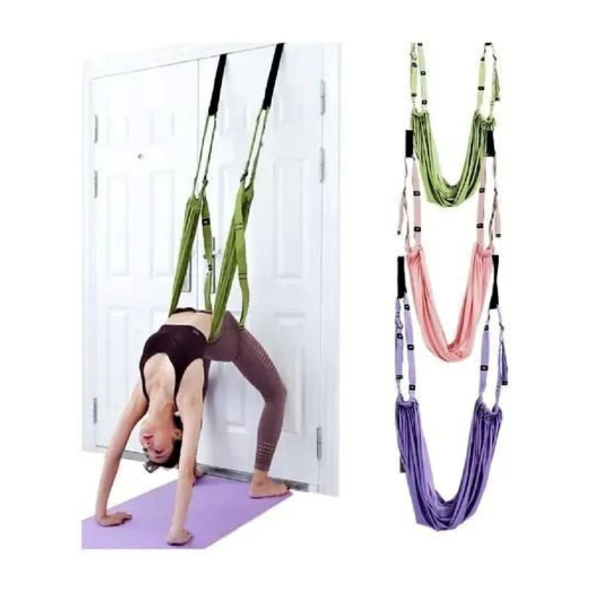 GENERICO - Hamaca Aérea Para Cross-Fit Yoga Y Clases De Fitness