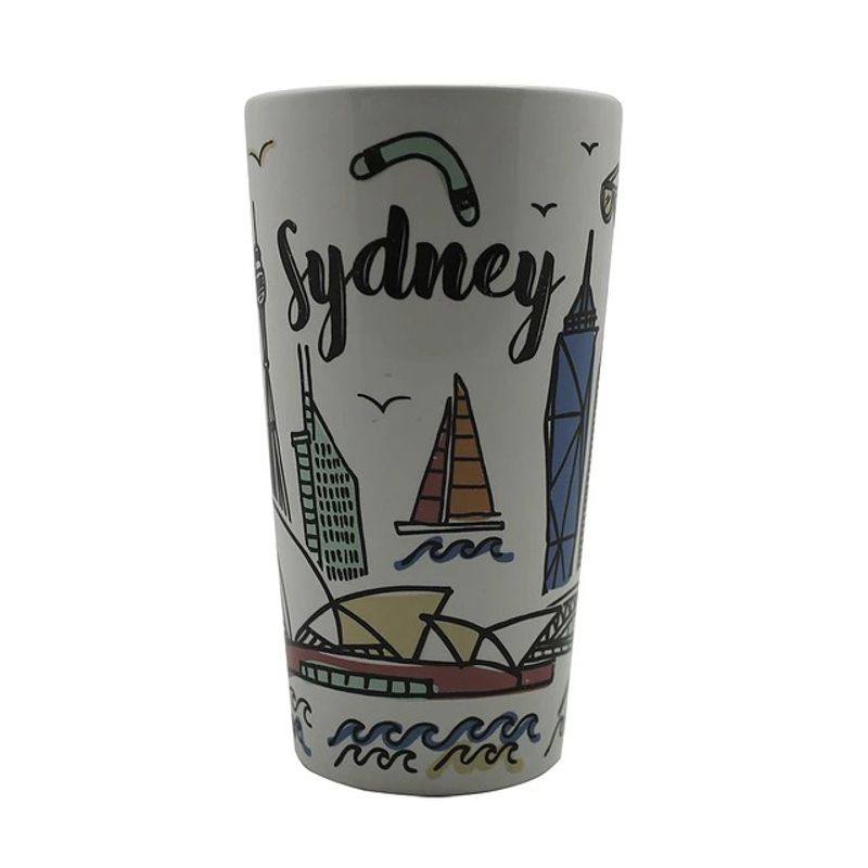 KEEP - Tazon Latte City Collection Diseños Chile Cocina Glasso
