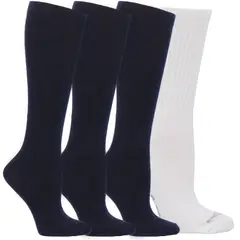 HUSH PUPPIES - Calcetín Niña School 4Pack Grl Azul