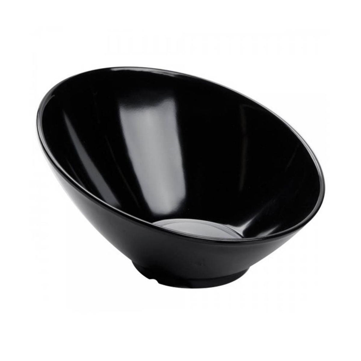 IMAHE - BOWL MELAMINA CASCADA NEGRO 21 X 10.6 CM IMAHE