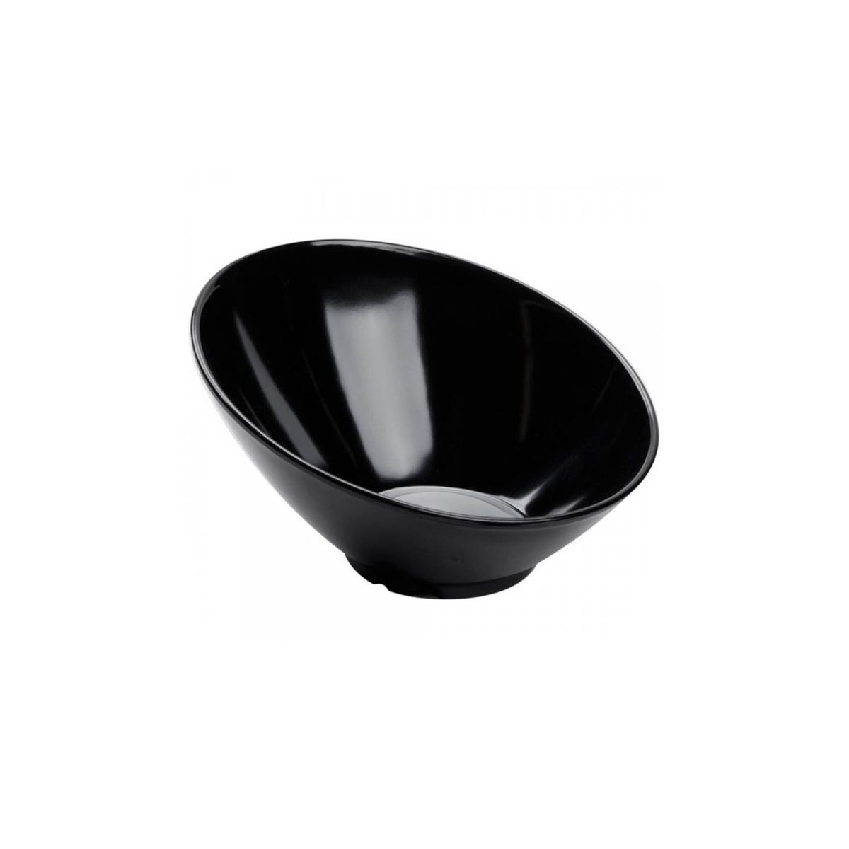 IMAHE - BOWL MELAMINA CASCADA NEGRO 21 X 10.6 CM IMAHE