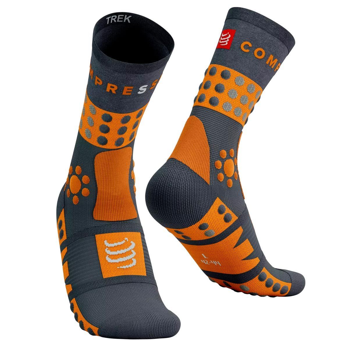 COMPRESSPORT - Calcetín Trekking Grey