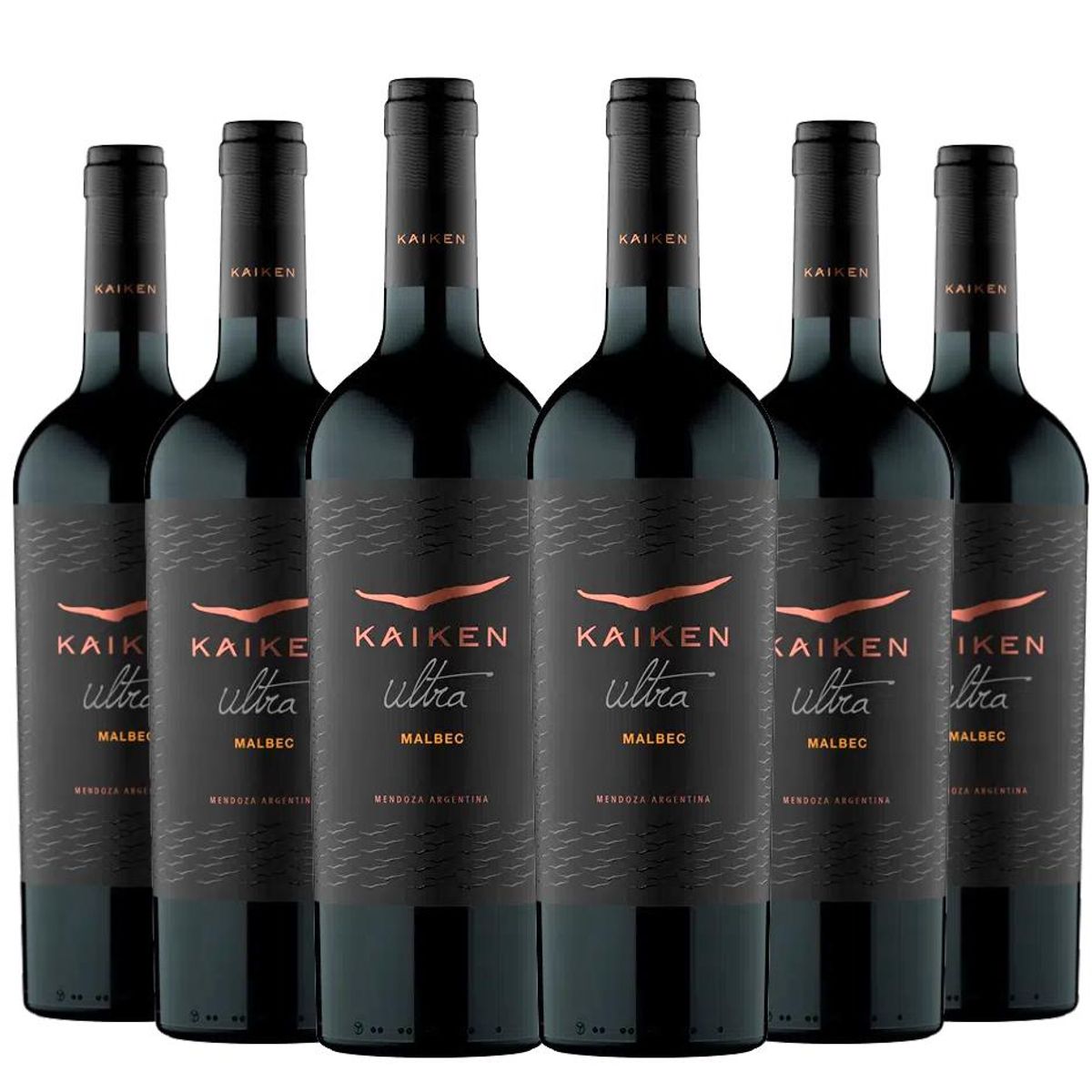 BBVINOS - 6 Vinos Kaiken Ultra Malbec - Rojo