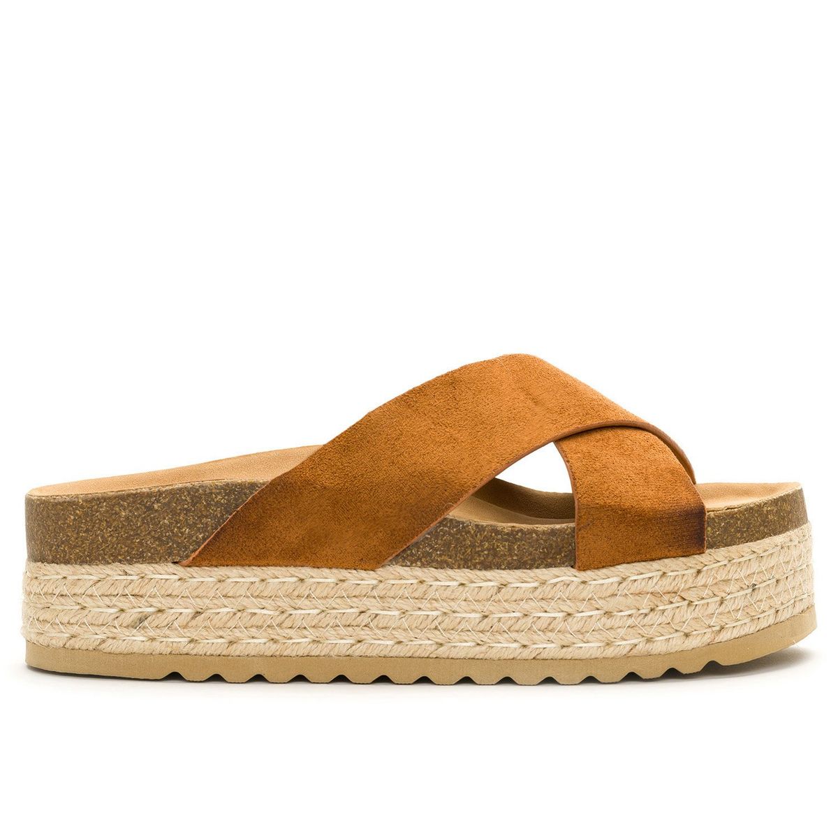 CHINITOWN - Sandalia Mujer Camel Mirren Chinitown
