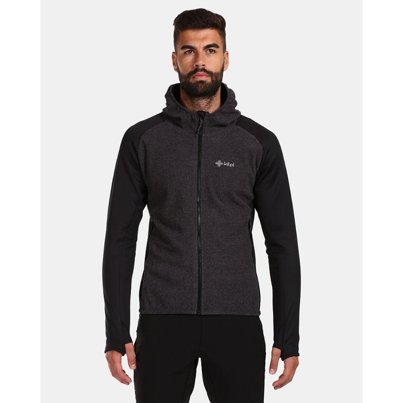 KILPI - Poleron Hombre Versam-M Negro Kilpi