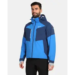 KILPI - Parka Impermeable Hombre Taxido-M Azul