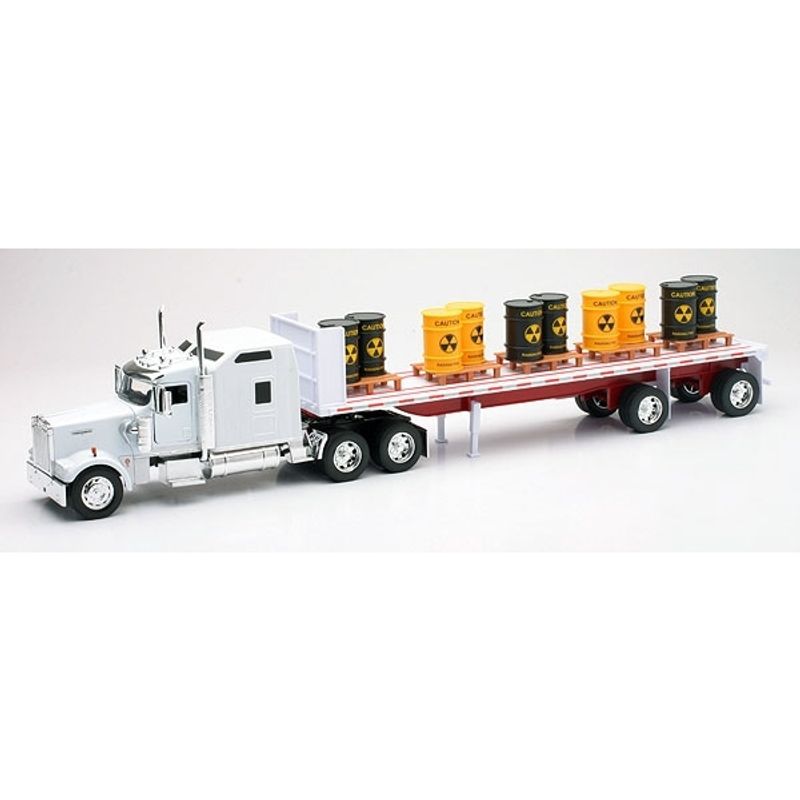GENERICO - NEWRAY 10193B 132 KENWORTH FLTBD W TOXIC BARREL