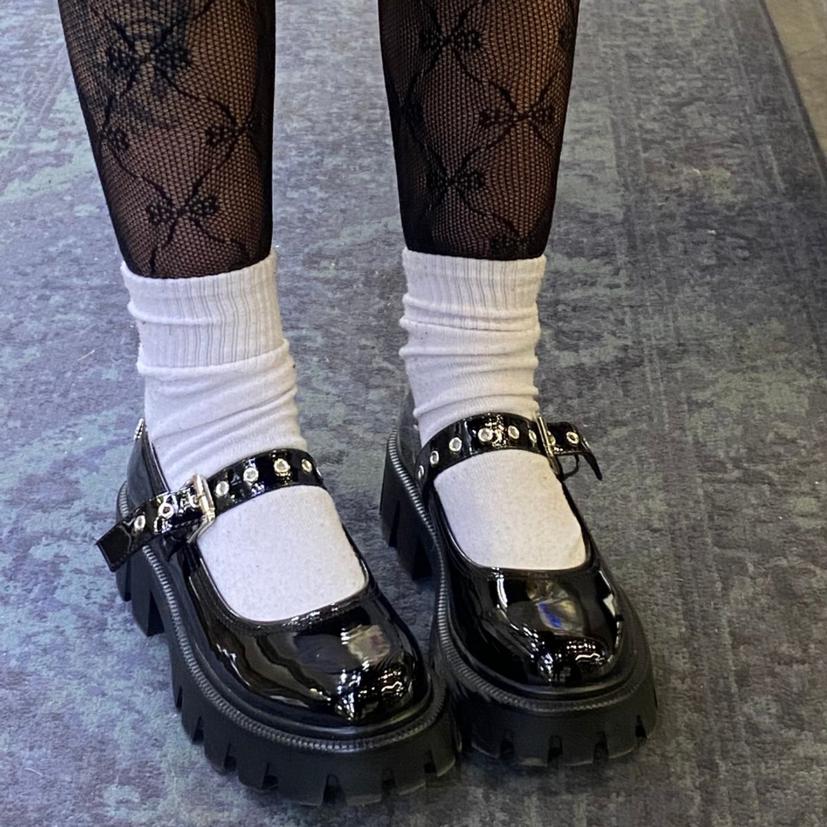 CHALADA - Zapato Mujer Negro Plataforma Chalada Joing-1