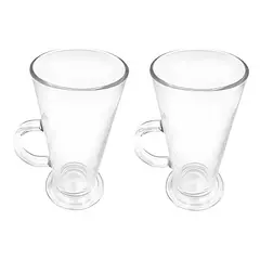 GLASSO - Set 2 Tazas Latte Cup Cocina