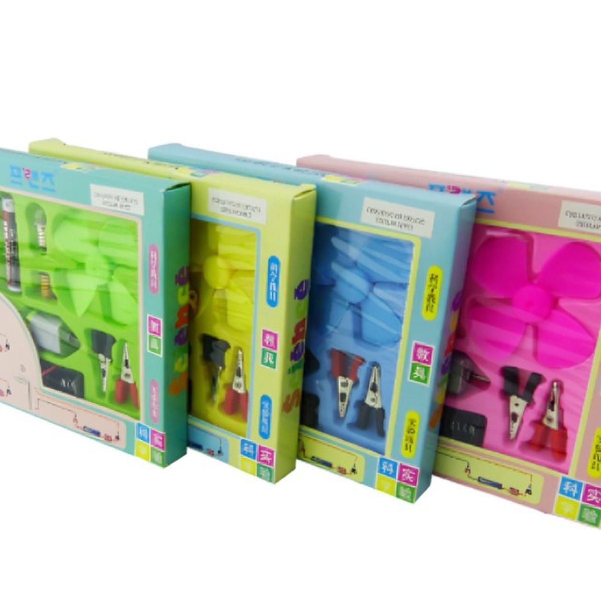 OEM - KIT ELECTRICO ESCOLAR 18 PCS COLORES