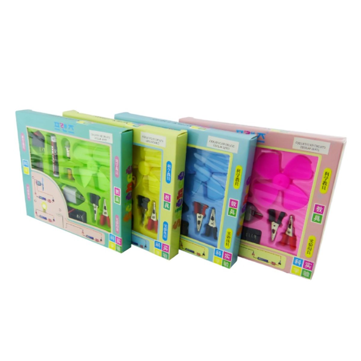 OEM - KIT ELECTRICO ESCOLAR 18 PCS COLORES