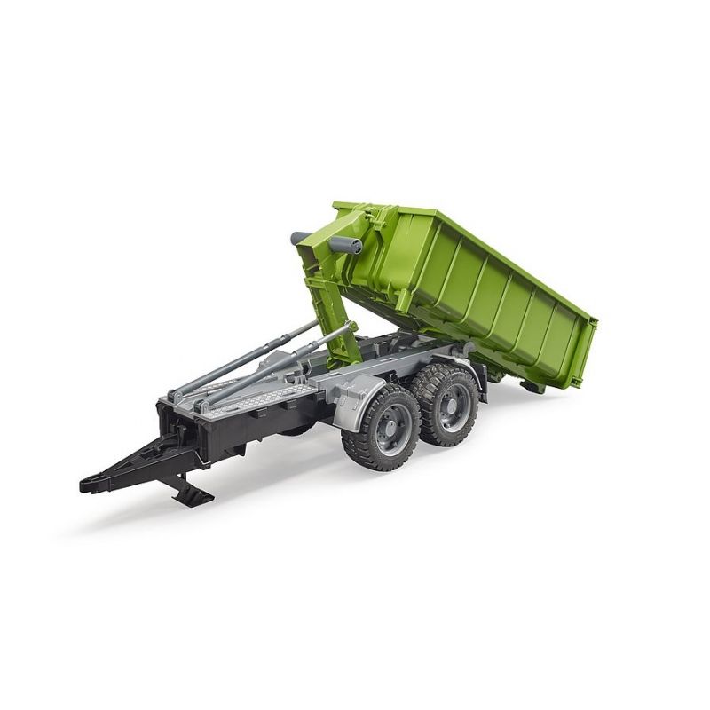 BRUDER - BRUDER 02035 ROLL OFF CONTAINER TRAILER FOR TRACTORS