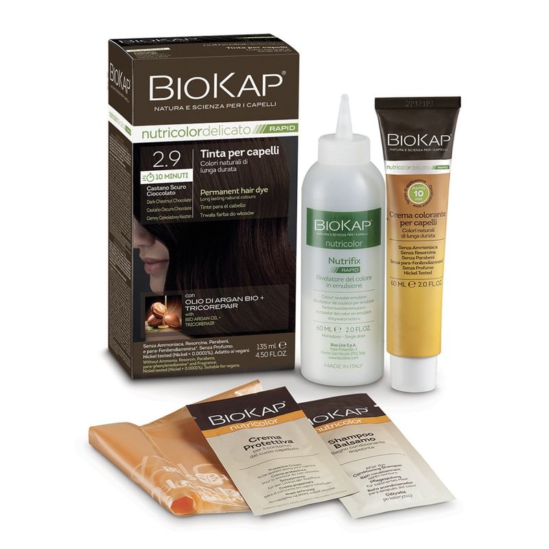 BIOKAP - Biokap 2.9 Castaño Oscuro Chocolate SOLO 10 MIN 135 ml.
