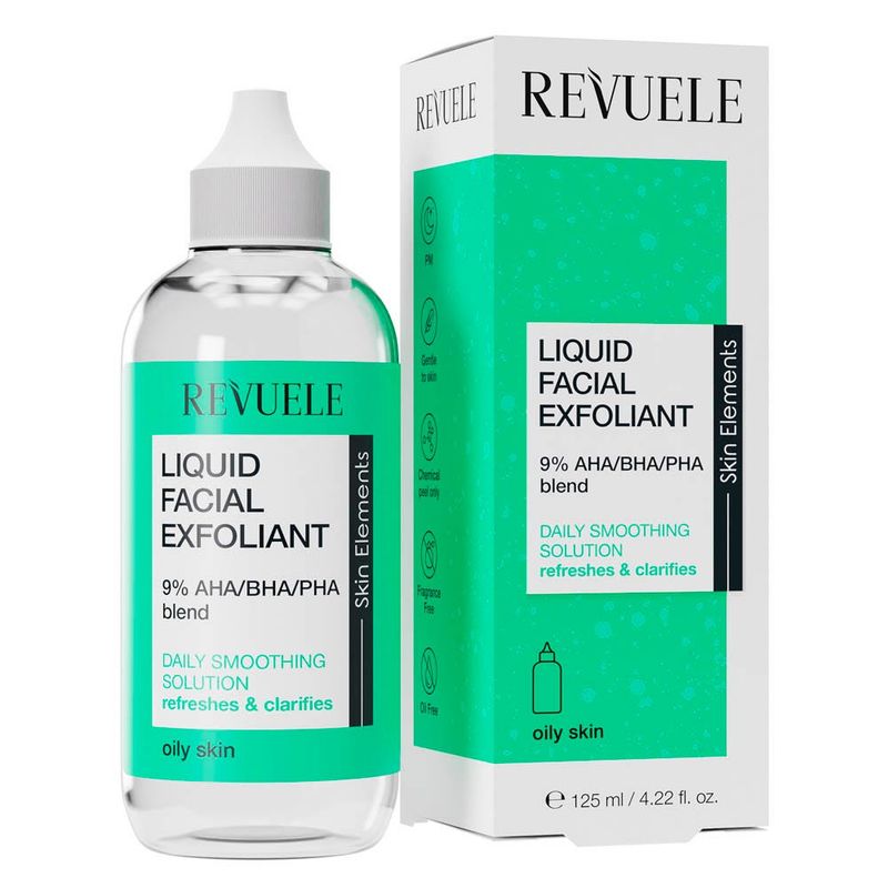 REVUELE - Exfoliante Facial Líquido Aha Bha Pha Blend 125Ml