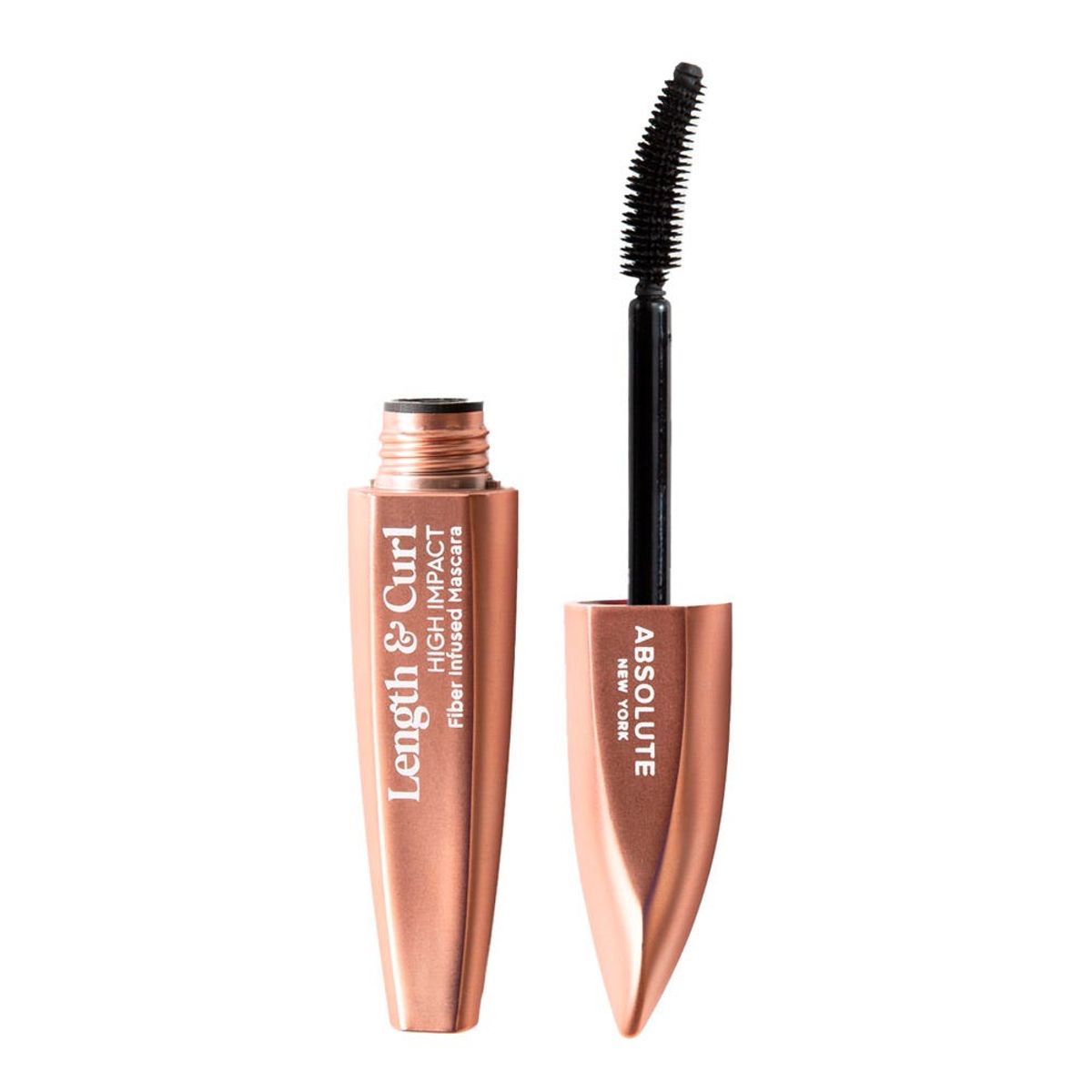 ABSOLUTE NEW YORK - Máscara de Pestañas High Impact Length & Curl