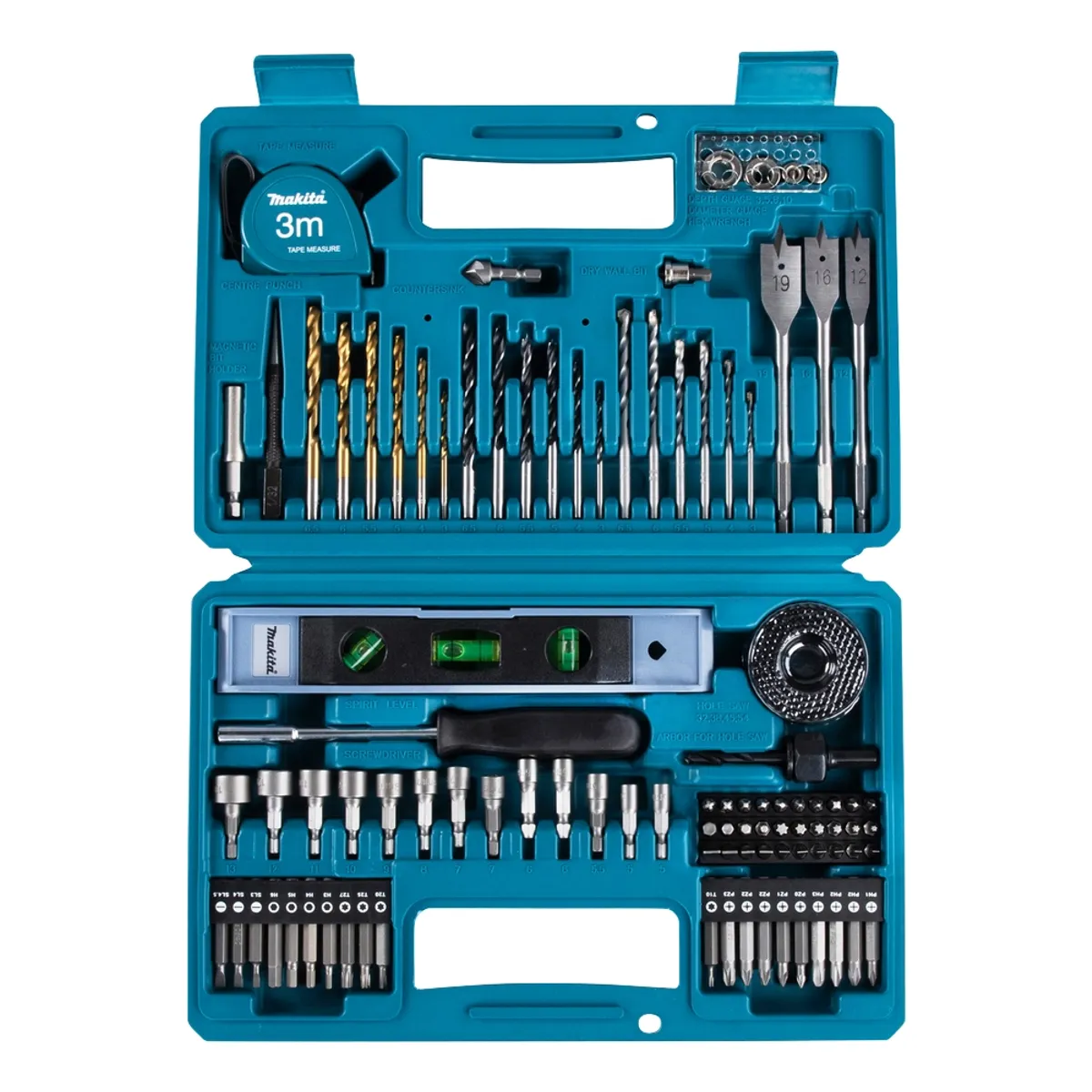 MAKITA - Set Makita Herramientas Manuales 102 Piezas Con Maleta
