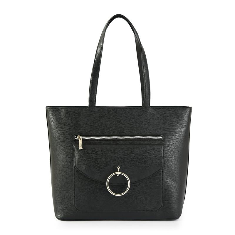 ZIOL - Cartera dos asas grande priscila negro