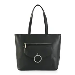 ZIOL - Cartera dos asas grande priscila negro
