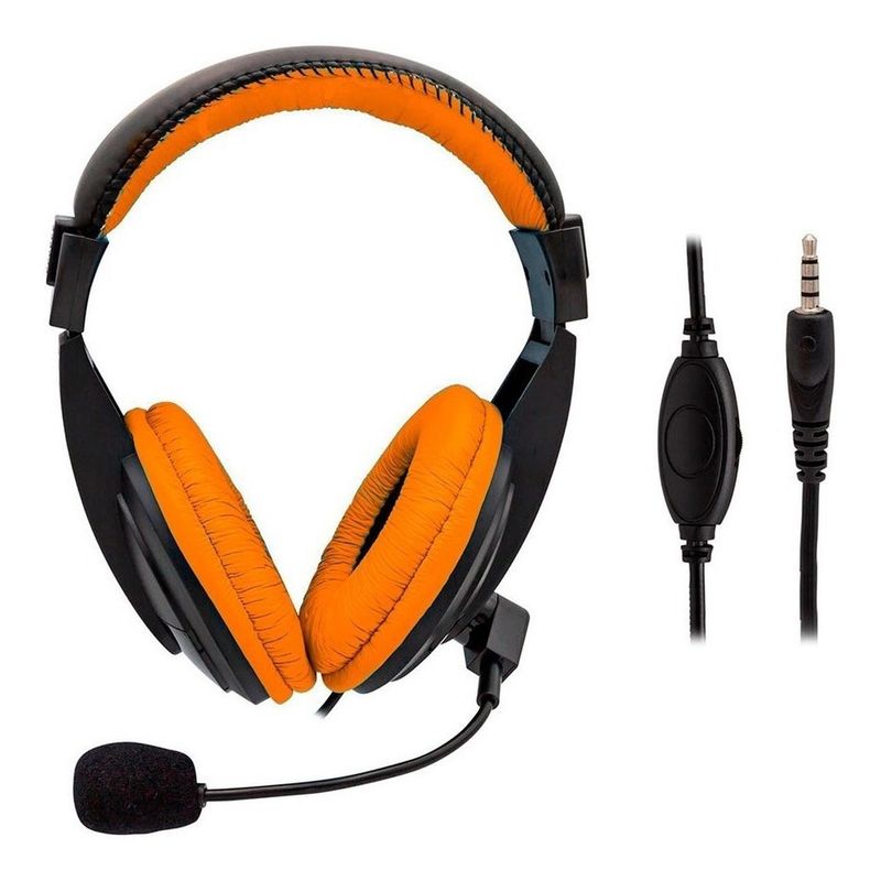 MONSTER - Audífonos Gamer Naranja 550 Monster