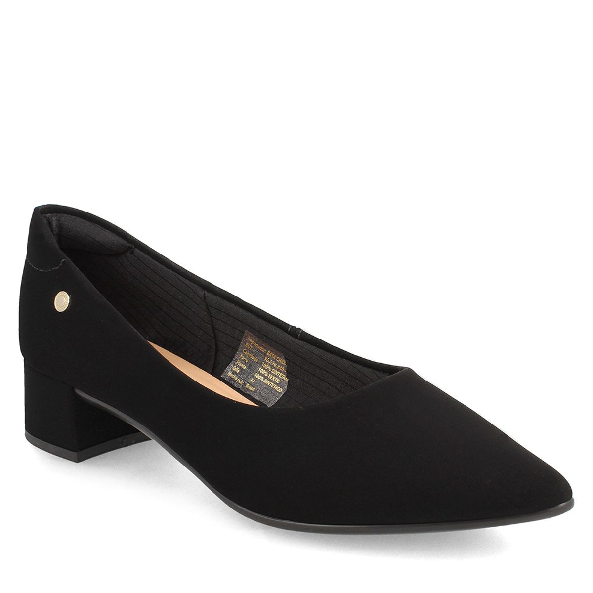 BATA - Zapato Taco Mujer Bata Emma Negro