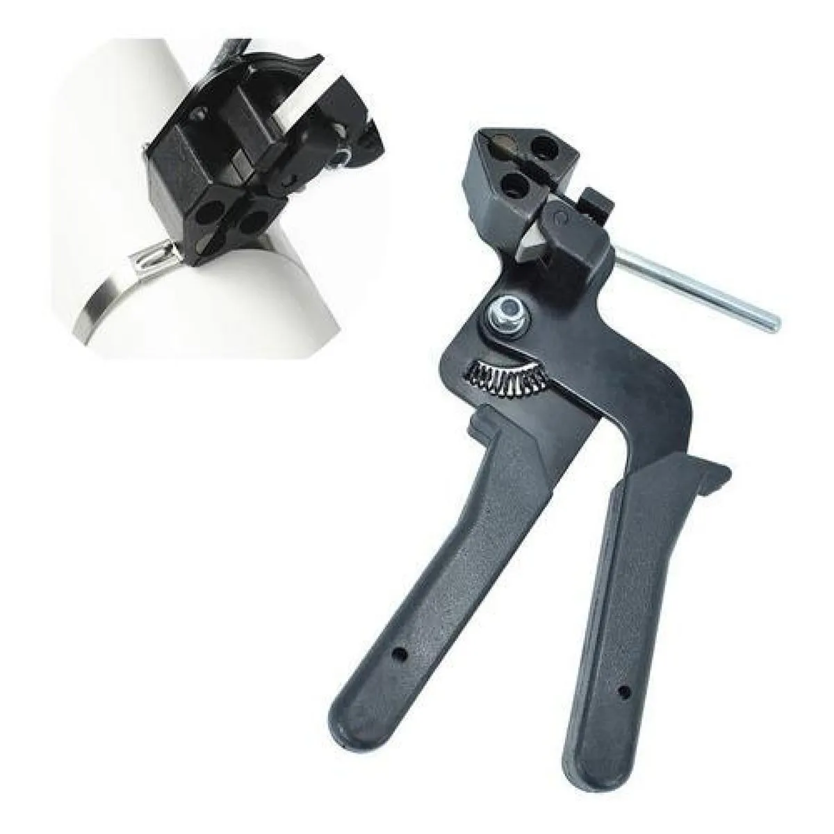 GENERICO - Alicate Fleje Abrazaderas Amarras Metálicas Homocinetica