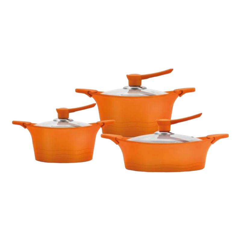 BOHLIER - Bateria 6 Pzs Naranja Bohlier