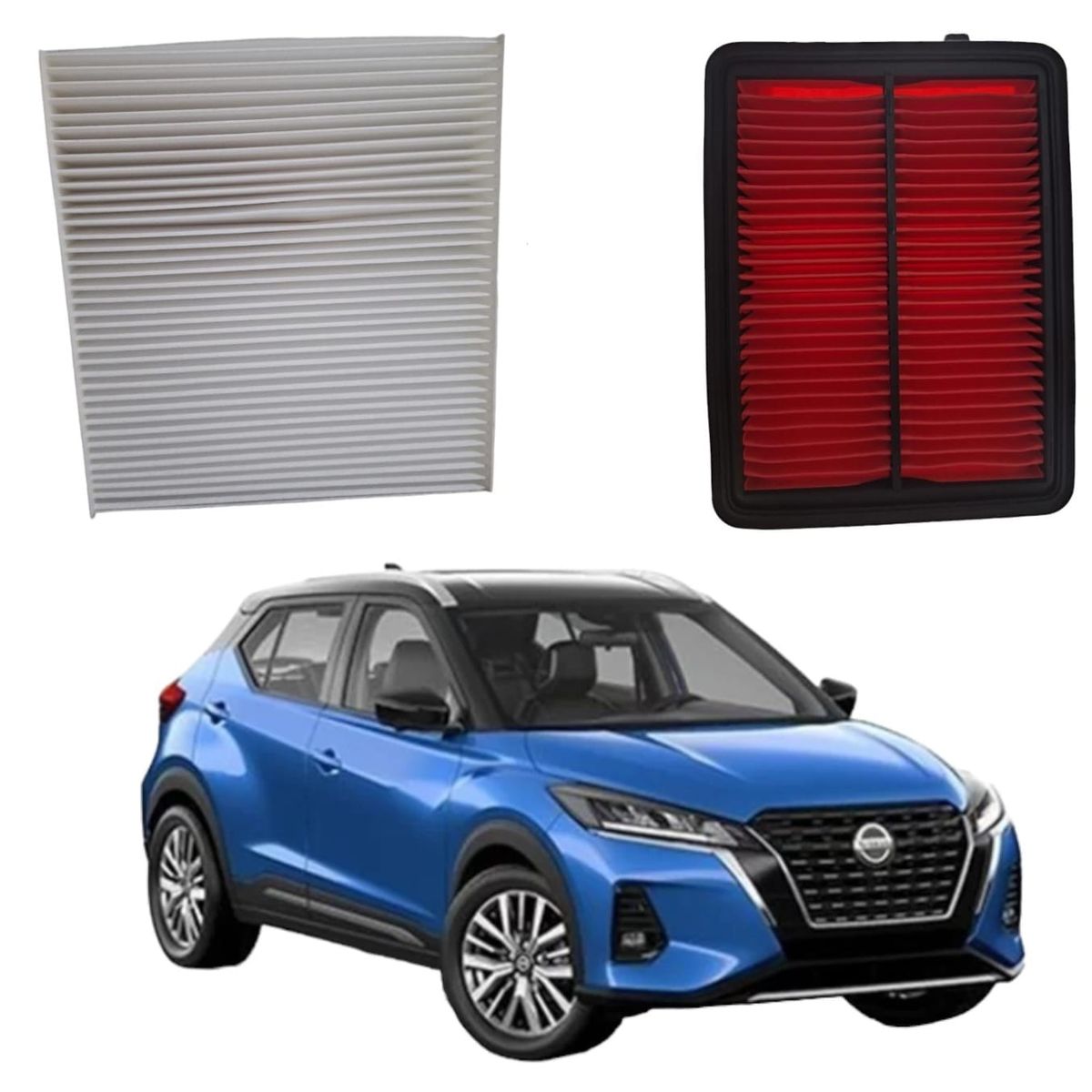GENERICO - Filtro De Aire Y Polen Nissan Kicks 1.6 2017-202