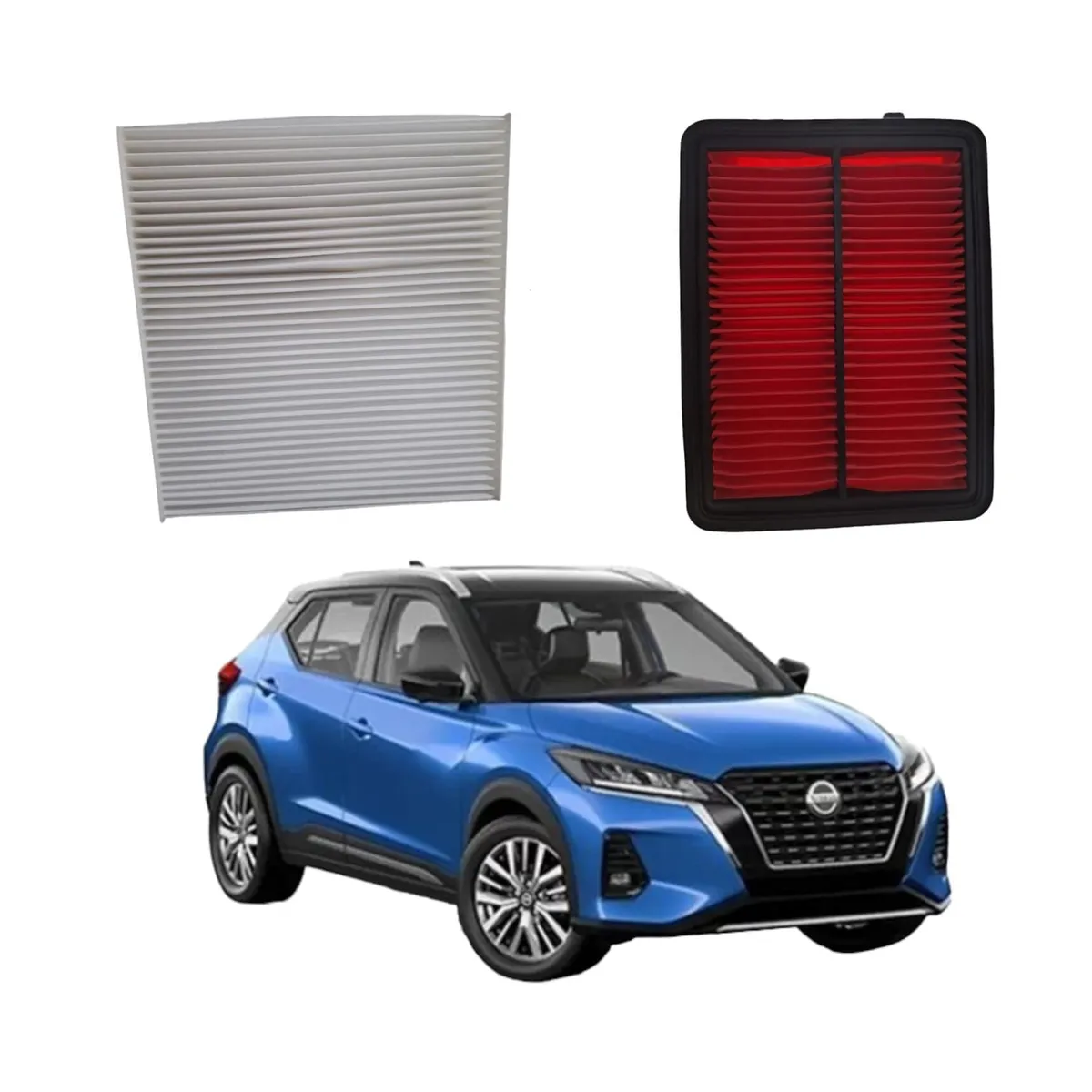GENERICO - Filtro De Aire Y Polen Nissan Kicks 1.6 2017-202