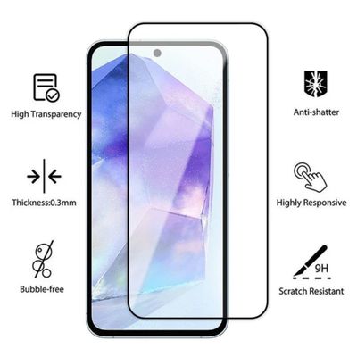 Imagen 2 del producto Lamina Mica Vidrio Templado Completa Para Samsung Galaxy A55
