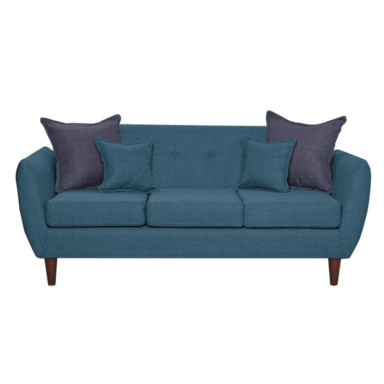 Sofa 3 Cuerpos Bel-Air Esmeralda