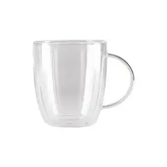 GLASSO - Tazon Vidrio Doble Pared 470Ml Cocina