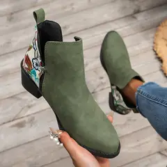 TIOZONEY - Botin De Mujer Moda