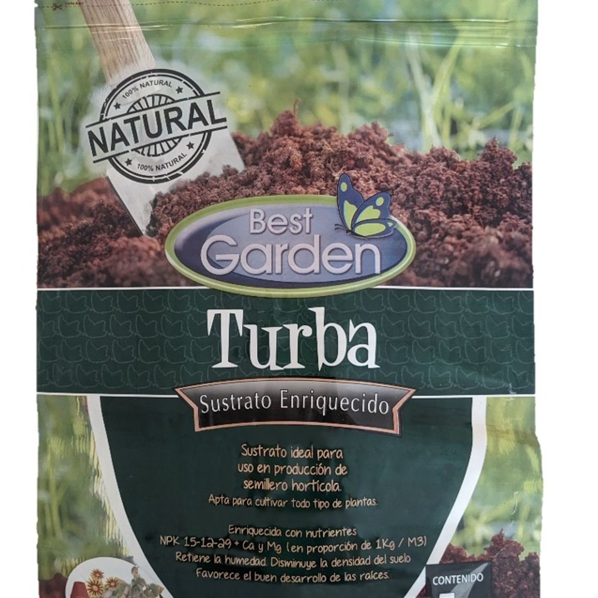BEST GARDEN - Turba 5 Litros