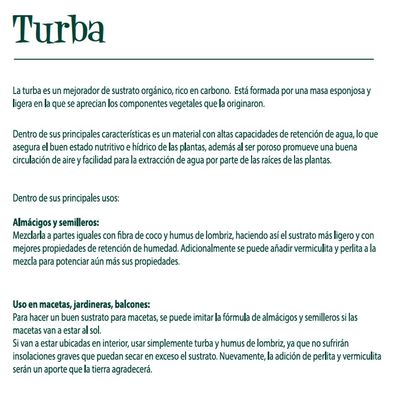 Imagen 2 del producto Turba 5 Litros