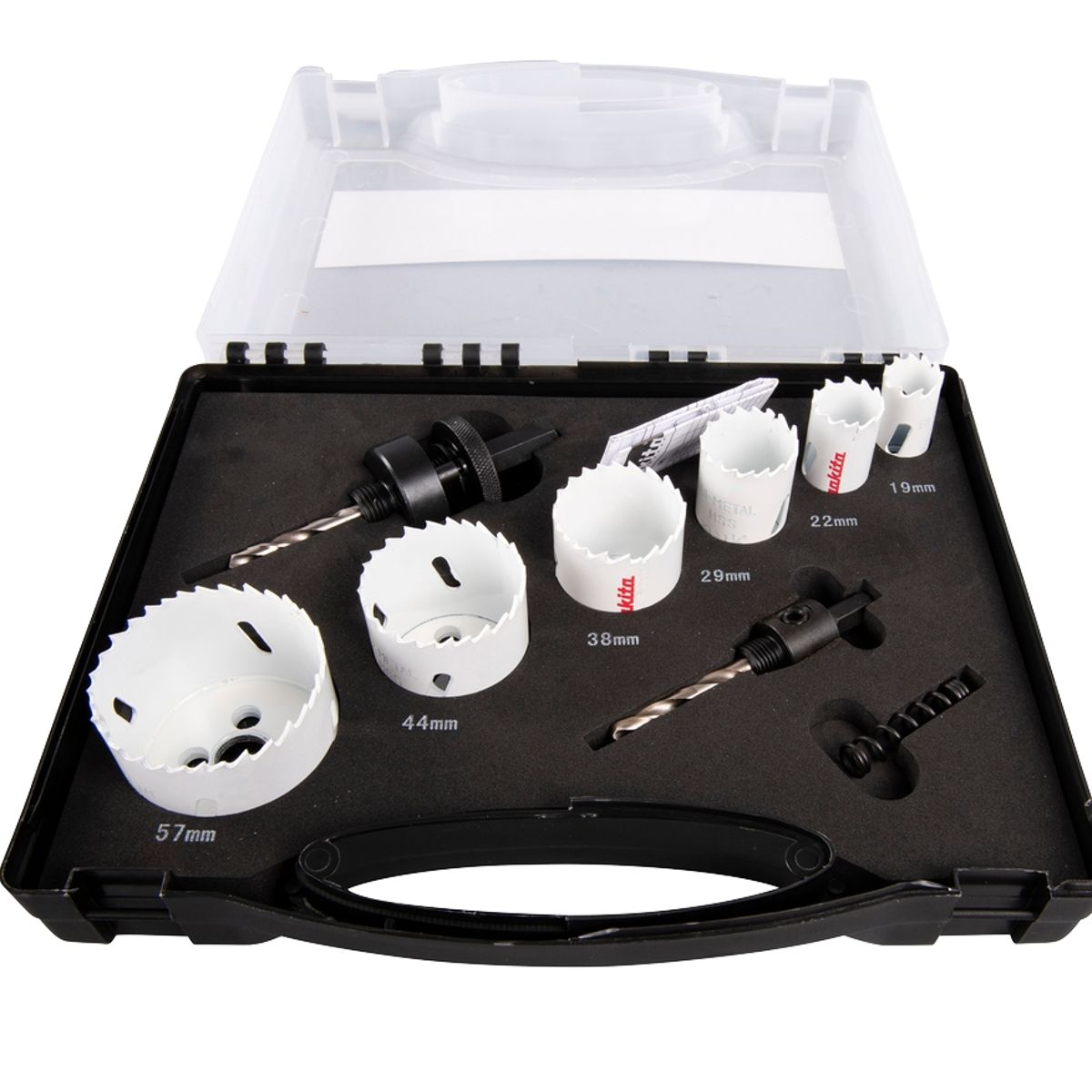 MAKITA - Set 6 Sierras Copas Bimet 19, 22, 29, 38, 44 Y 57mm