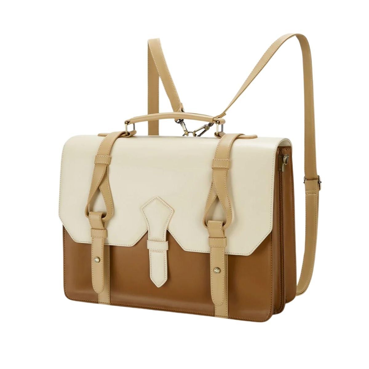 ECOSUSI - Ecosusi Maletín y Mochila Ember para Notebook 156 - Albaricoque