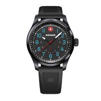 Reloj Terragraph 43 mm correa silicona negro
