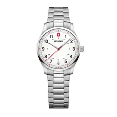 WENGER - Reloj City Sport 34 mm correa acero