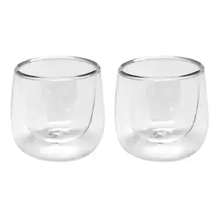 GLASSO - Set 2 Espresso 90Ml Cocina tazas