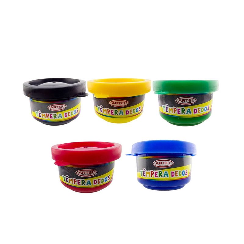 PROARTE - Pintura de Dedos set 6 Colores ProArte