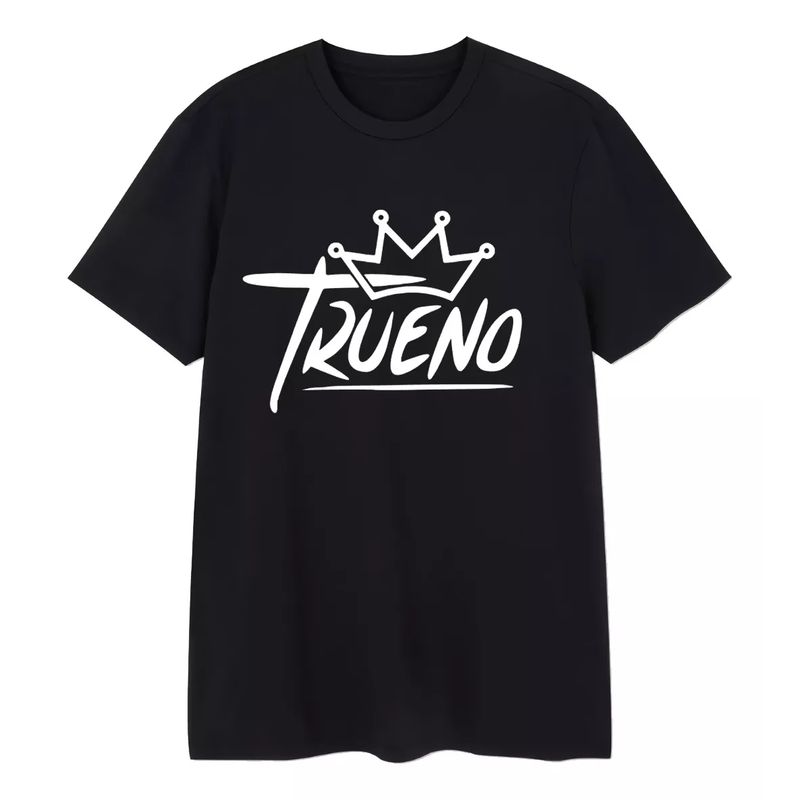 ROLY - Polera Negra Trueno Rap