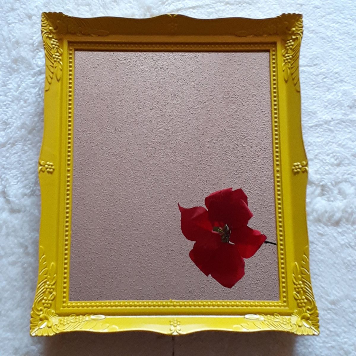 GENERICO - Pack 2 Bandeja Espejo Rectangular Deco Candy Bar - Amarillo